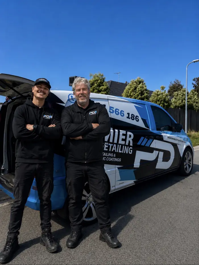 Premium mobile car detailing service arriving in Keysborough